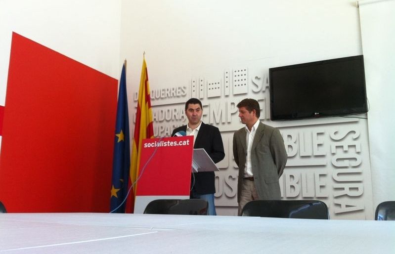 Ferran Villaseñor, a la roda de premsa. FOTO: JR Armadàs