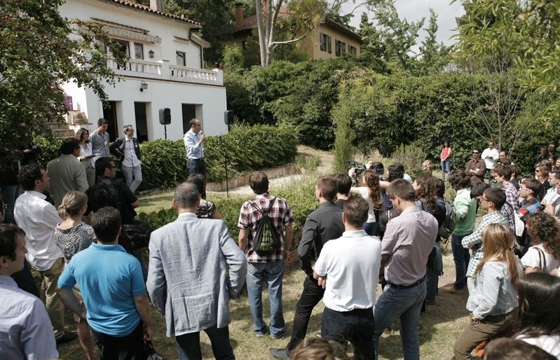 La casa Banana ha estat el centre del Dia de l'Emprenedor a Sant Cugat. FOTO: Artur Ribera