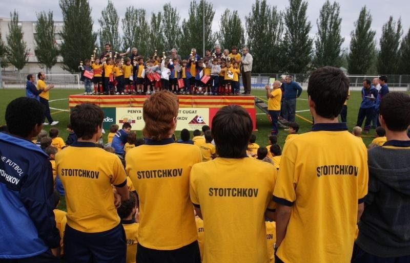 Imatge d'arxiu d'una de les últimes festes de cloenda de la temporada de la PB Sant Cugat-EF Hristo Stòitxkov. FOTO: Lluís Llebot