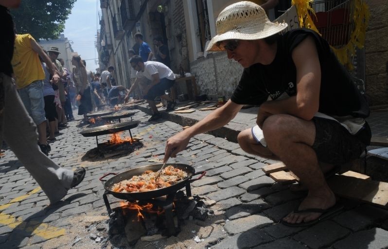 Aquest any està previst que es facin entre 60 i 70 paelles. FOTO: 