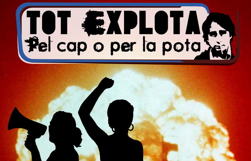 Cartell de les Festes Majors Alternatives de Sant Cugat 2012. FOTO: Cedida