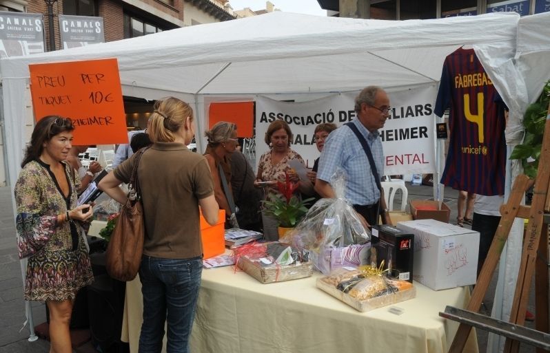 Imatge d'una de les tòmboles que organitza l'entitat. FOTO: David Fernández