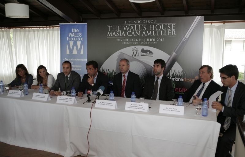 Mari Carmen Farré, Anna Poch, Carles Guardiola, José Miguel Torres, Robert Navarro, Xavier Tizón, Juan Muro i Joan Muro. FOTO: Artur Ribera