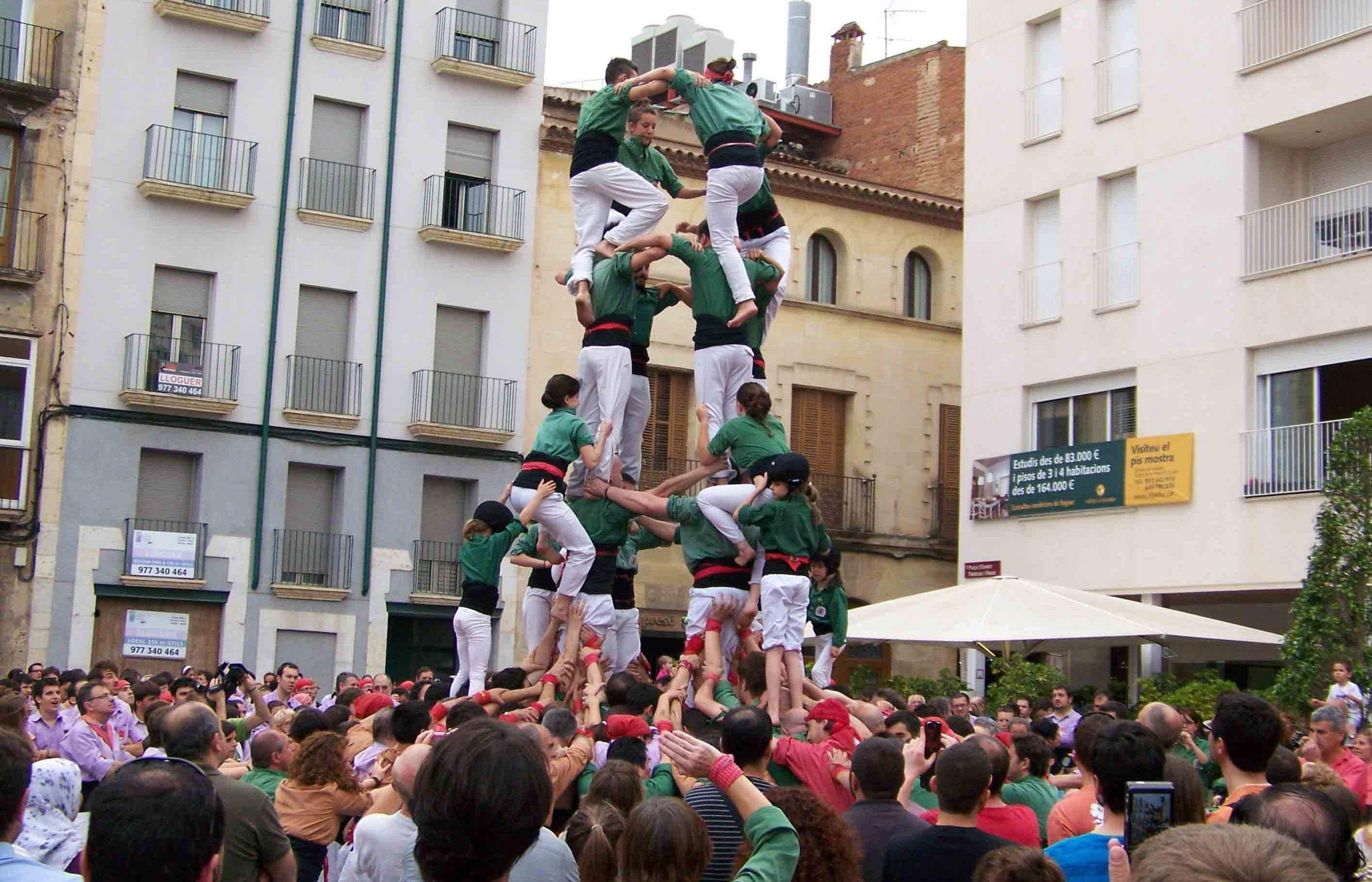 Fent el 4d8 a Reus. FOTO: Rosa Gadea