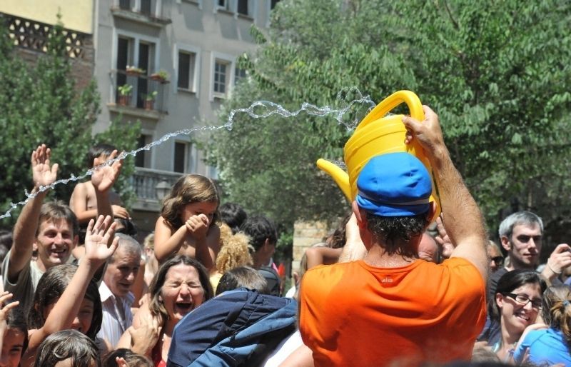 Amb ganes d'arremullar-se! FOTO: Arxiu