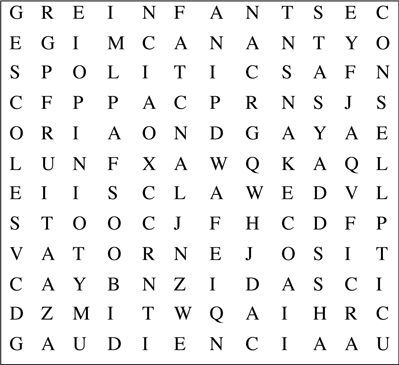 Troba les 8 parau-les amagades!