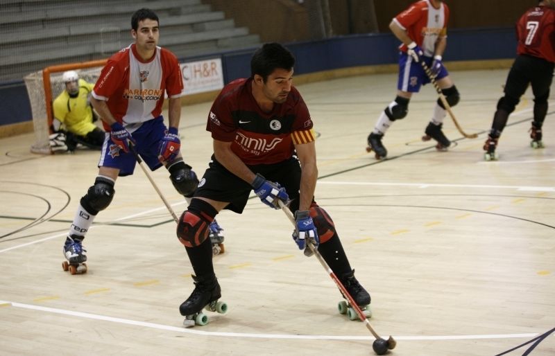 Borja Jiménez, en un partit d'aquesta última temporada. FOTO: Esther Naval