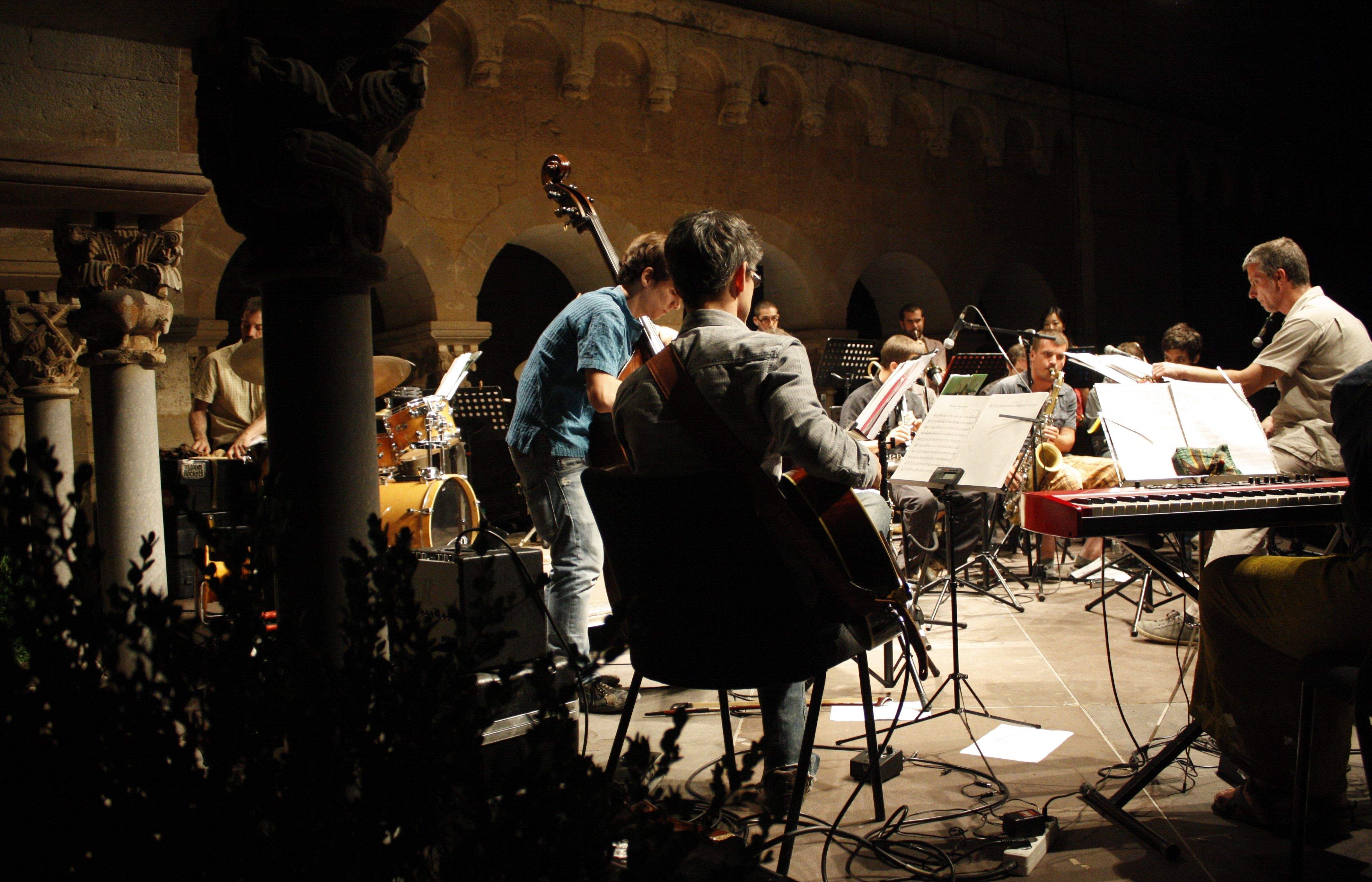 Jazz en una entorn que dificilment es pot millorar FOTO: JR Armadàs