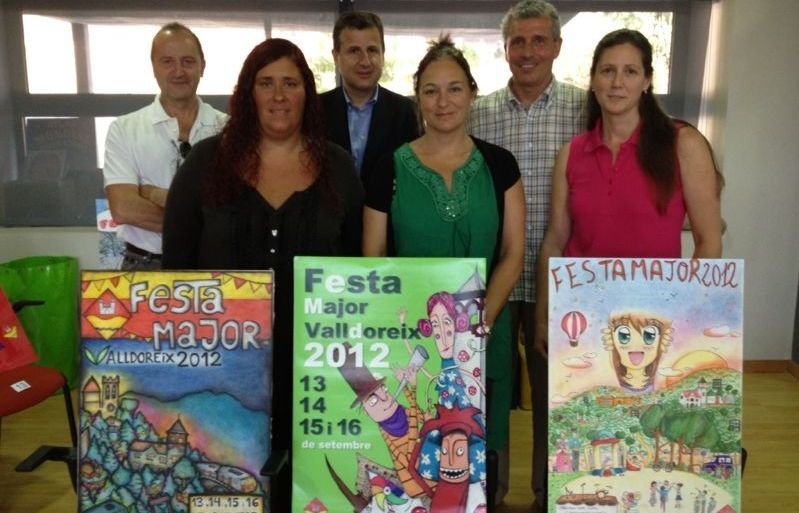 Els 3 cartells guanyadors. FOTO: Cedida. 