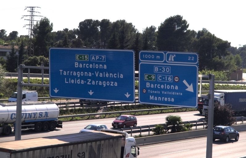 La B-30 serà una de les vies senyalitzades FOTO: LLuís Llebot