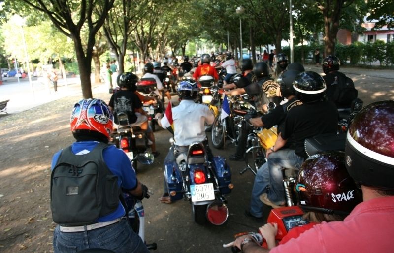 Imatge d'arxiu de la Concentració i Passejada de Motos. FOTO: Arxiu