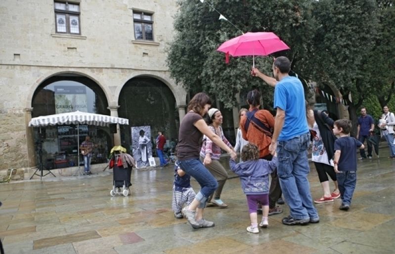 Esperem que la pluja no eviti la celebració dels actes a Sant Cugat. FOTO: Arxiu