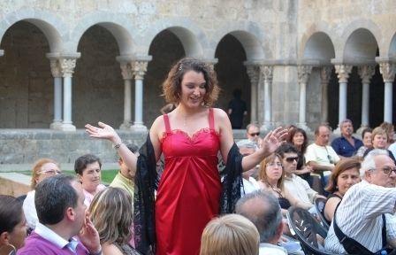 Edició anterior del concert de cloenda del Curs Internacional de Cant Sant Cugat. FOTO: Arxiu