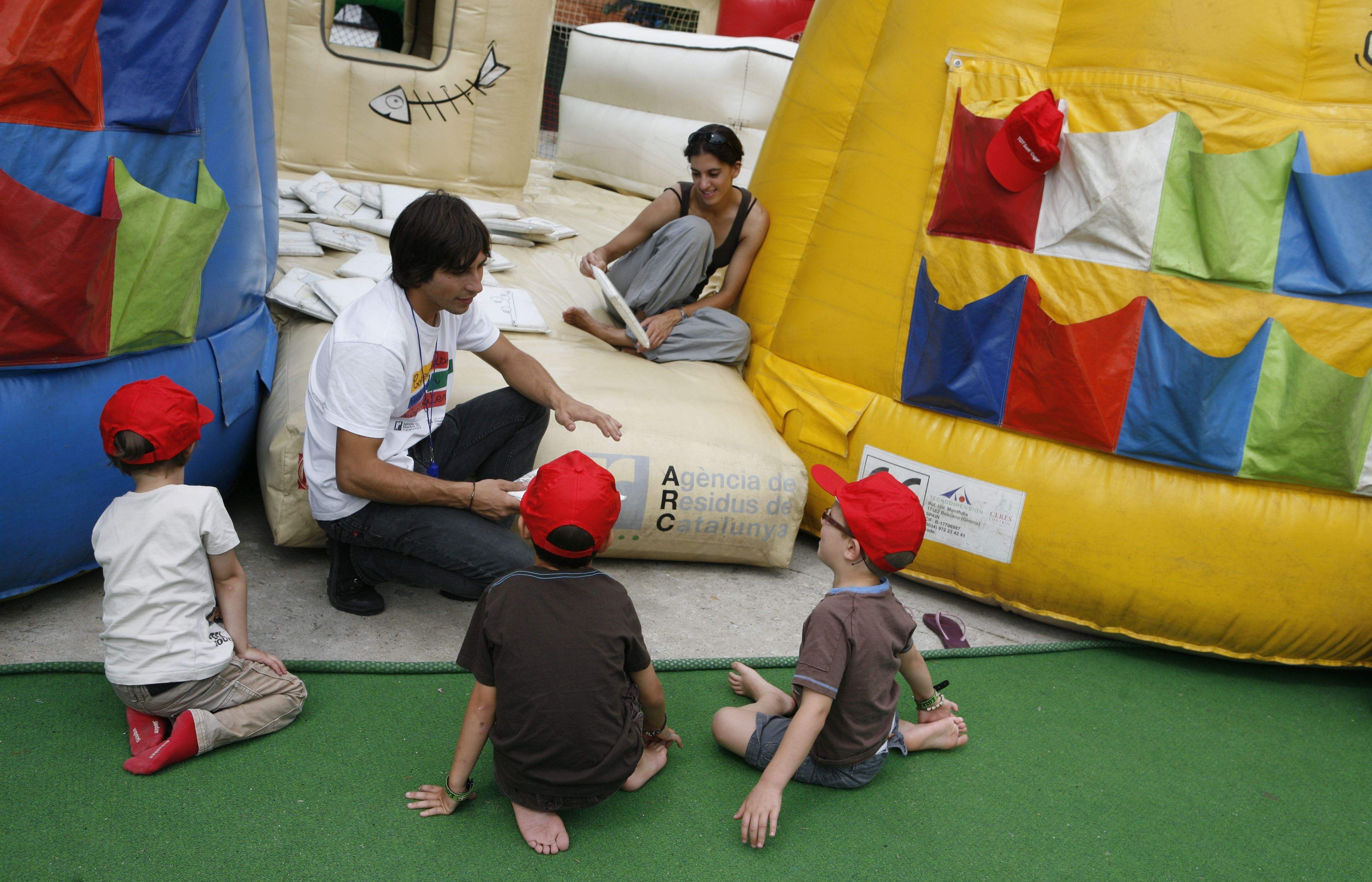 Imatge de la primera edició de la Festa de la Infància