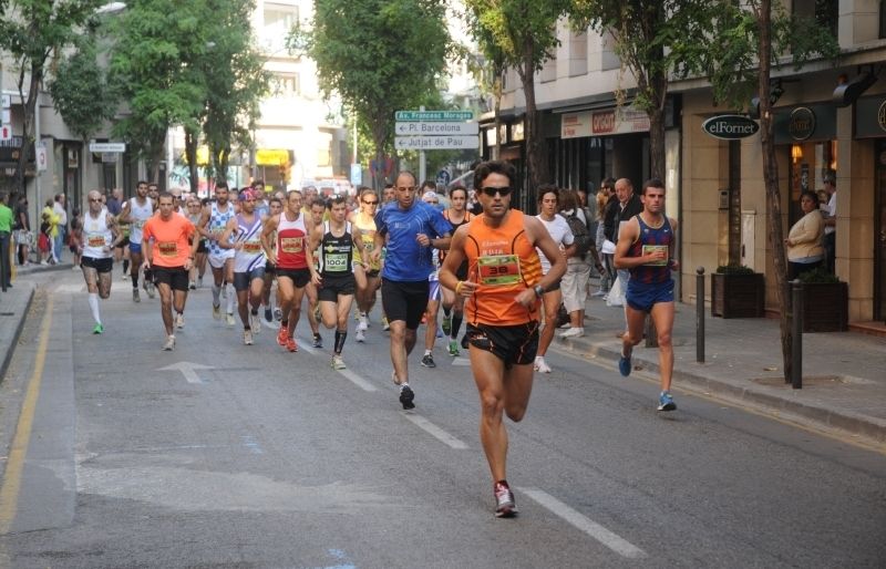 Imatge de l'edició 2011 de la Mitja Marató de Sant Cugat: FOTO: David Fernández