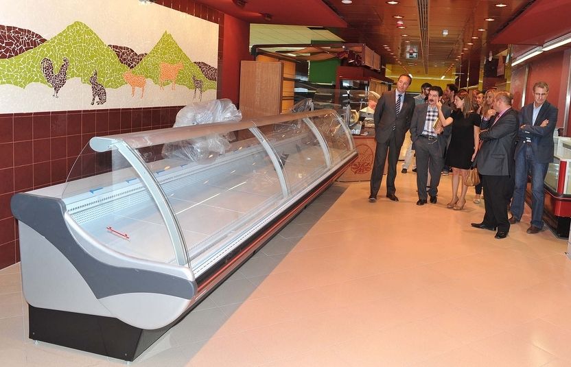 L'interior del supermercat ja està gairebé acabat FOTO: Localpres