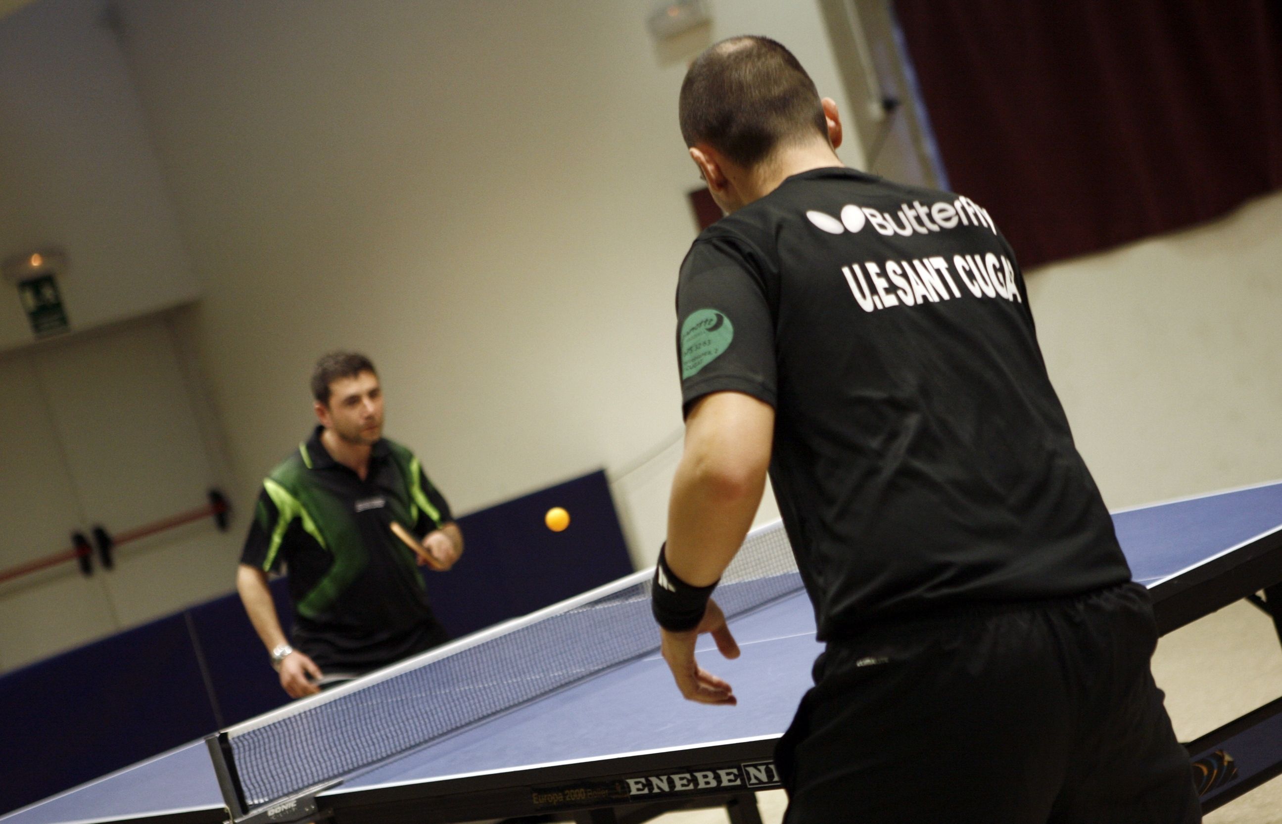 Un partit del primer equip. FOTO: Ester Naval