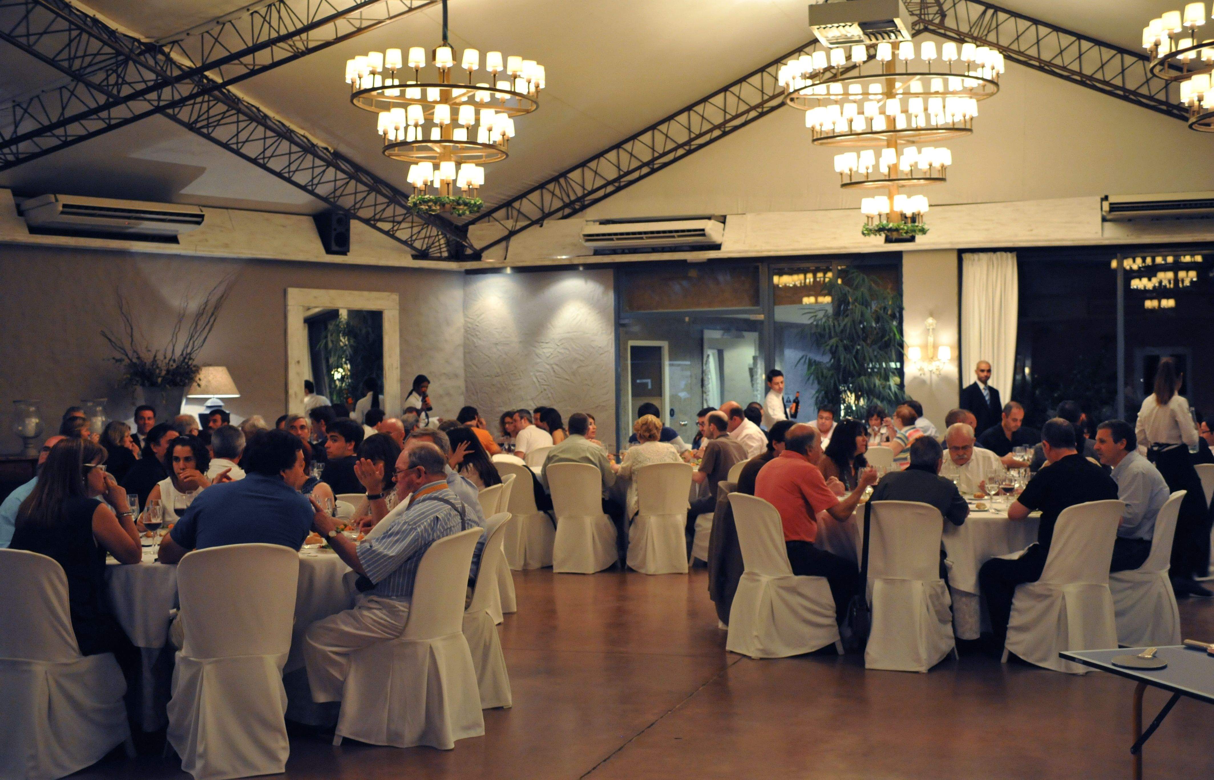 El restaurant La Masia Sant Cugat ha acollit, novament, La Nit del Tennis de Taula Català. FOTO: Amanda Bernal