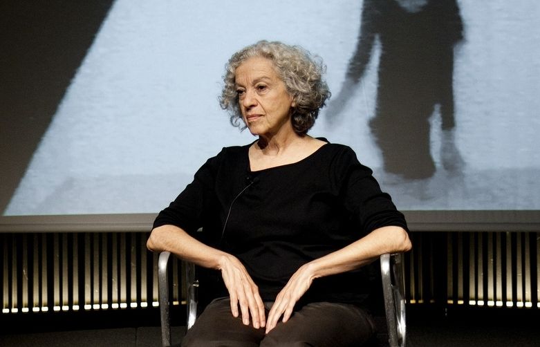 Àngels Ribé, al Macba. FOTO: Cedida