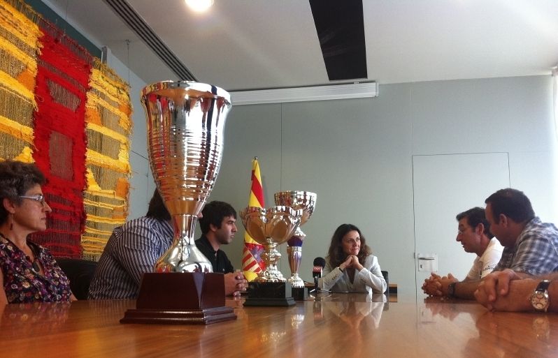 Mercè Conesa ha rebut al CEI de Catalunya. FOTO: Àlex López Puig