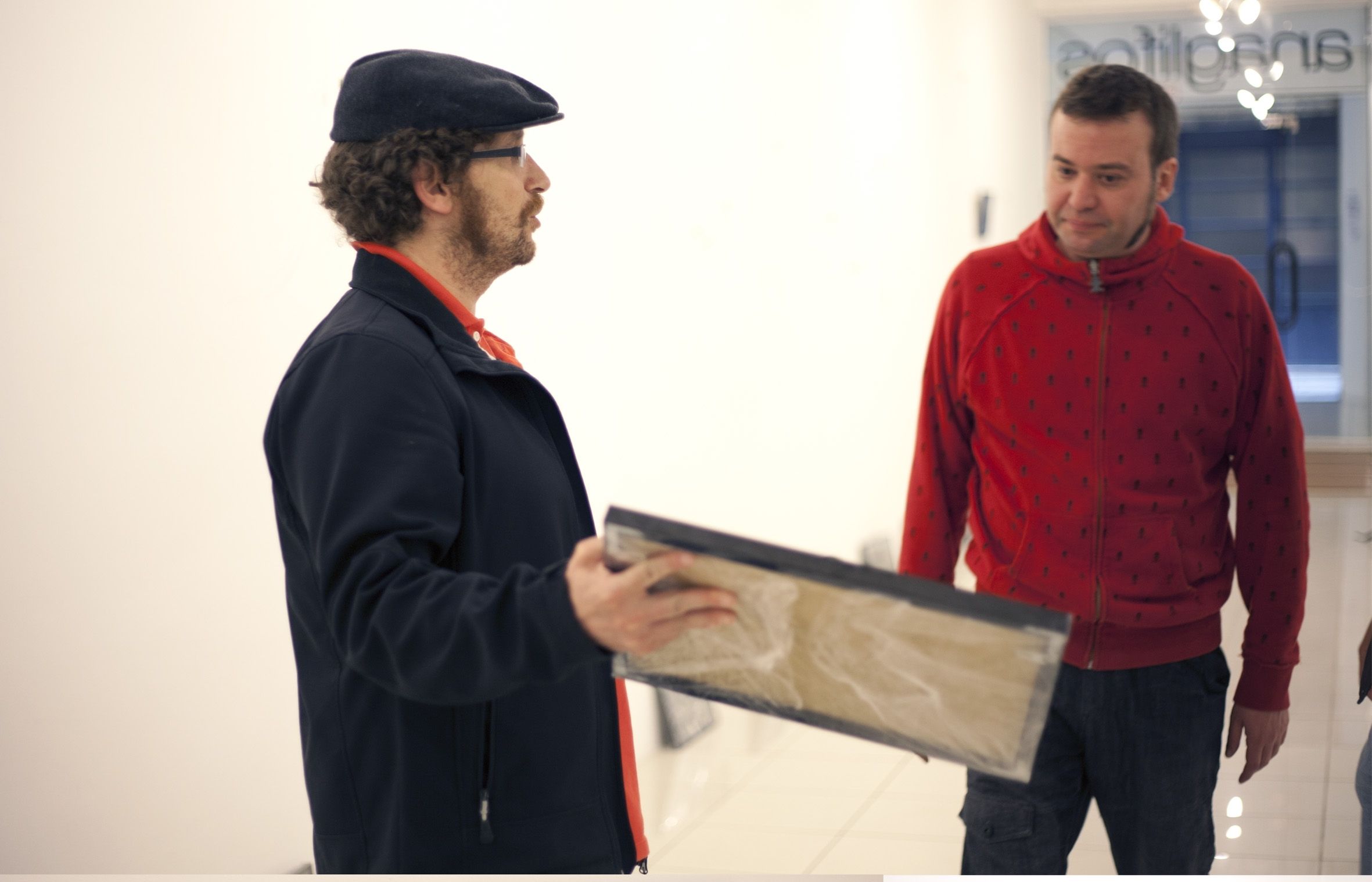 Autors del llibre i l'exposició. FOTO: Cedida / Gabriele Merolli