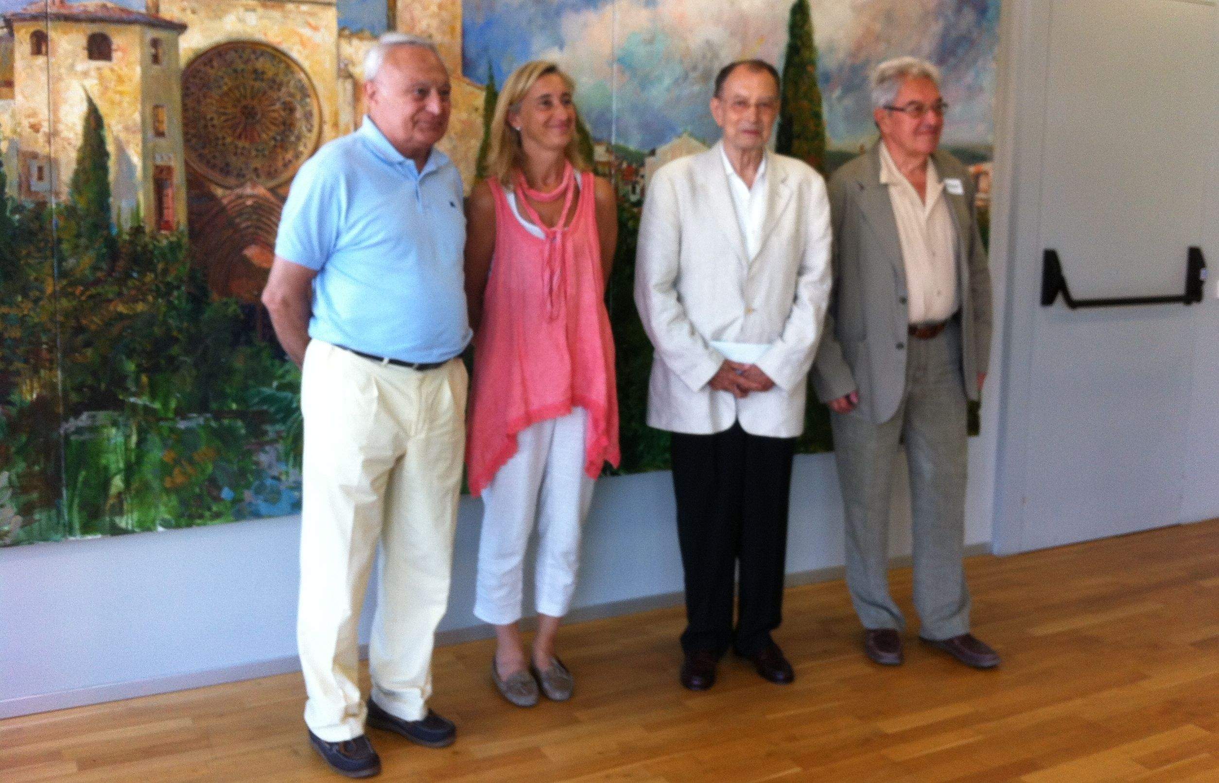 La signatura ha estat aquest dimecres, 25 de juliol, a l'Ajuntament. FOTO: C.Caballé