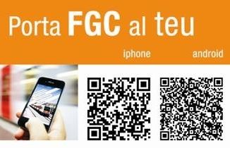 La nova App d'FGC. FOTO: Cedida