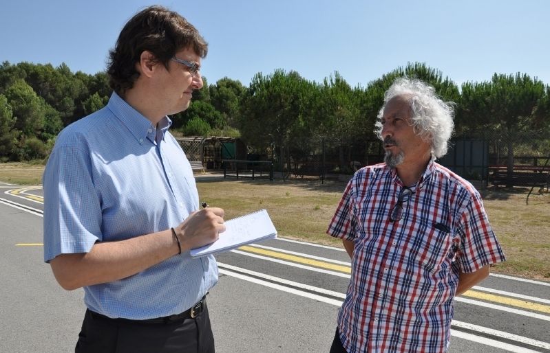 L'escola de vol d'ARC és per aprendre a volar amb monitors titulats. FOTO: Albert Pi