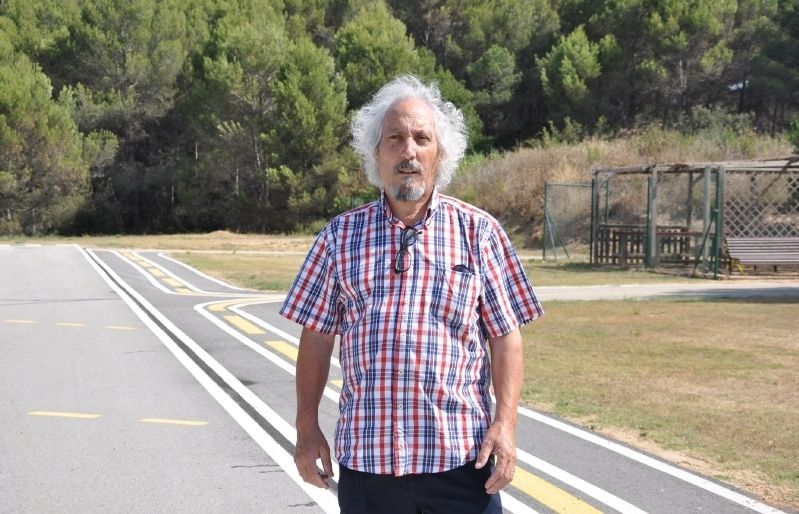 És president del club ARC Sant Cugat des de lany 2000 i el soci número 9. FOTO: Albert Pi