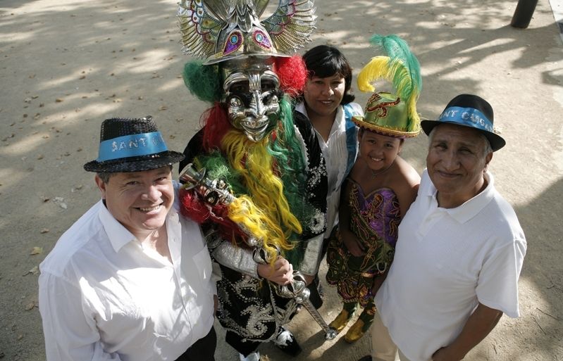 Fraternidad Morenada Sant Cugat. FOTO: Artur Ribera