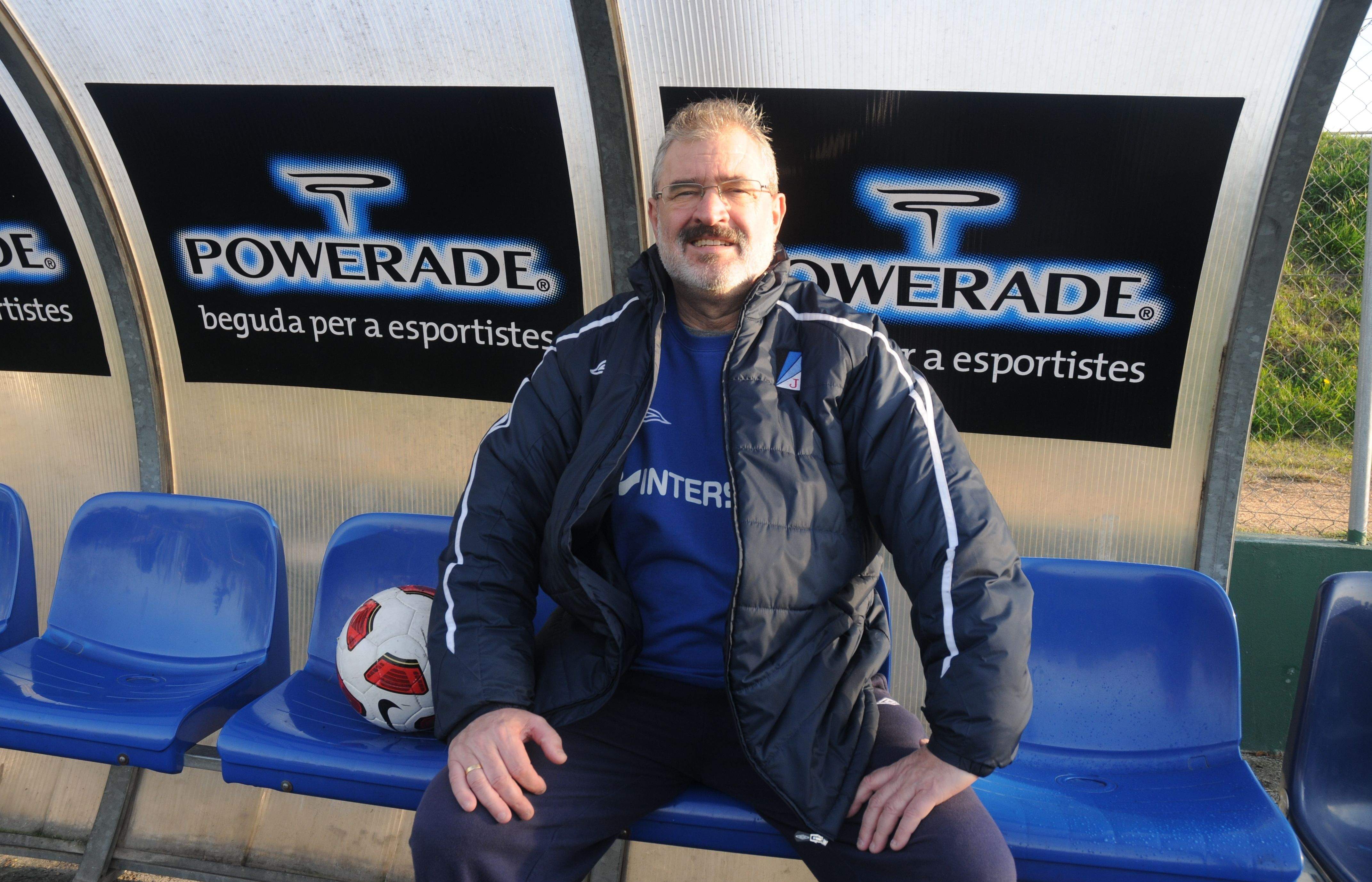Francesc Puig quan era entrenador del primer equip del Junior FC. FOTO: David Fernández
