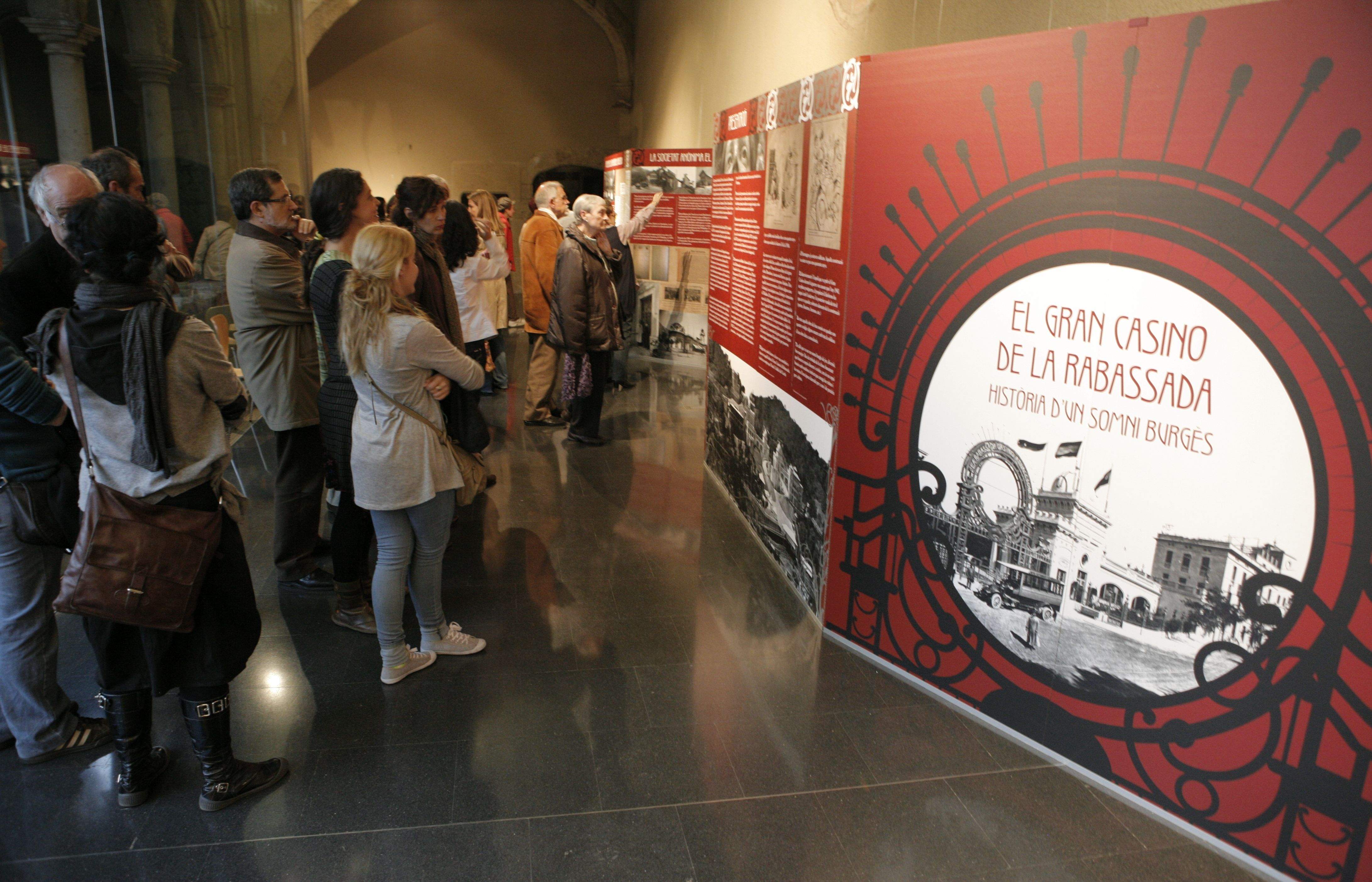 L'exposició del Gran Casino de l'Arrabassada. FOTO: Artur Ribera