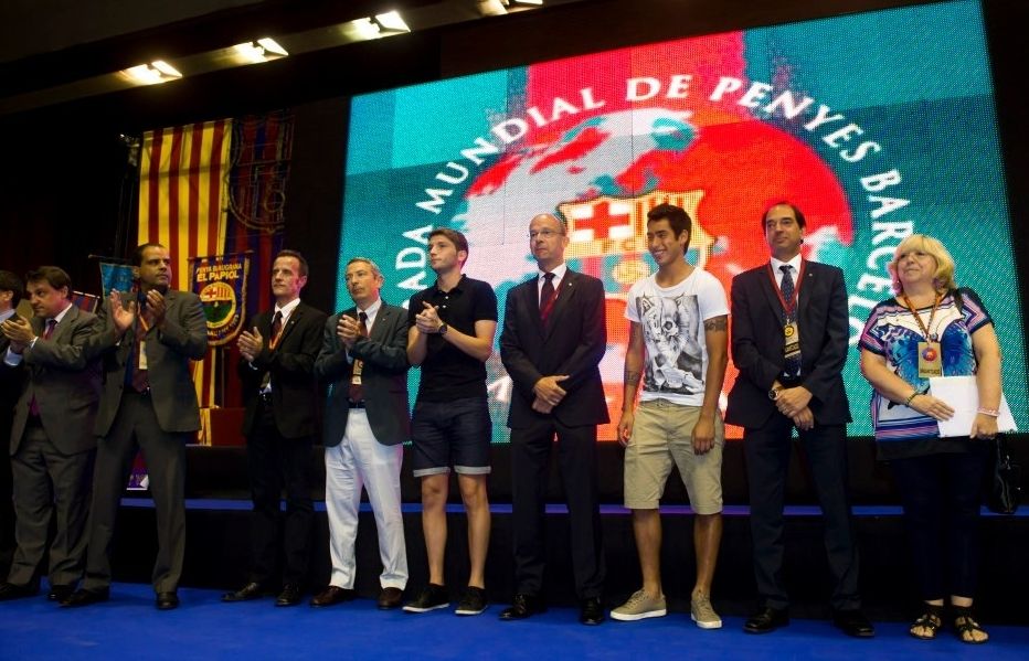 Dinar popular de la Trobada Mundial de Penyes. FOTO: Àlex Caparrós / FCB