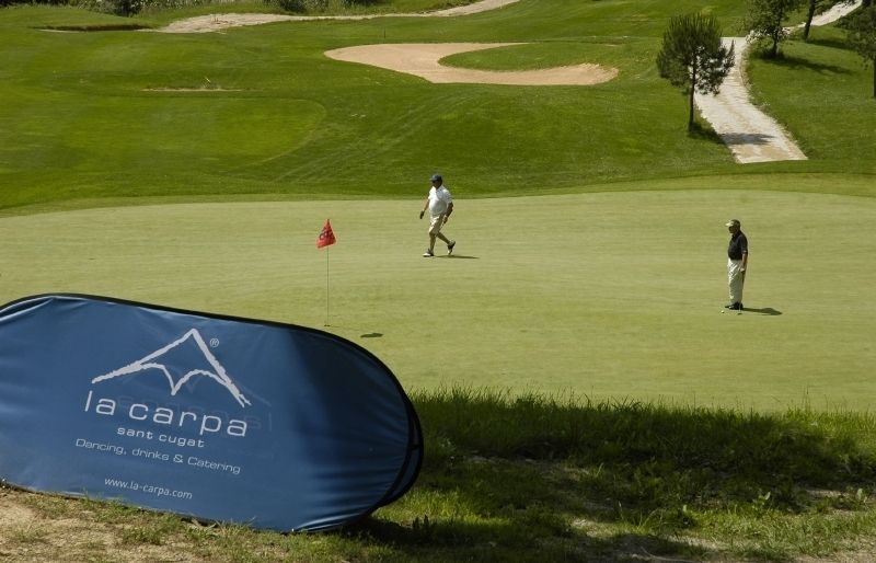 Imatge del Torneig de Golf La Carpa Sant Cugat, en l'edició del 2008. FOTO: Arxiu