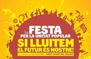 1a Festa per la Unitat Popular. FOTO: Cedida