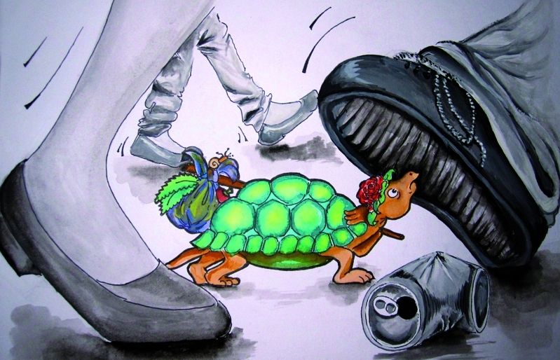 La Queta va sortir per festa major però era massa petita i ningú la veia