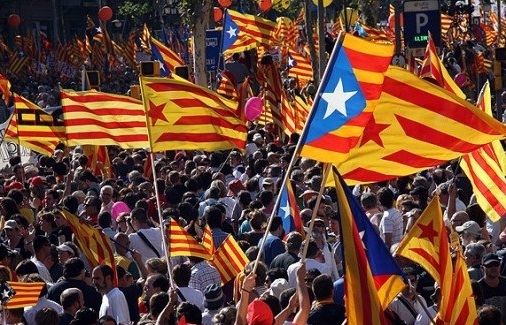 Tens a punt la bandera per la manifestació?