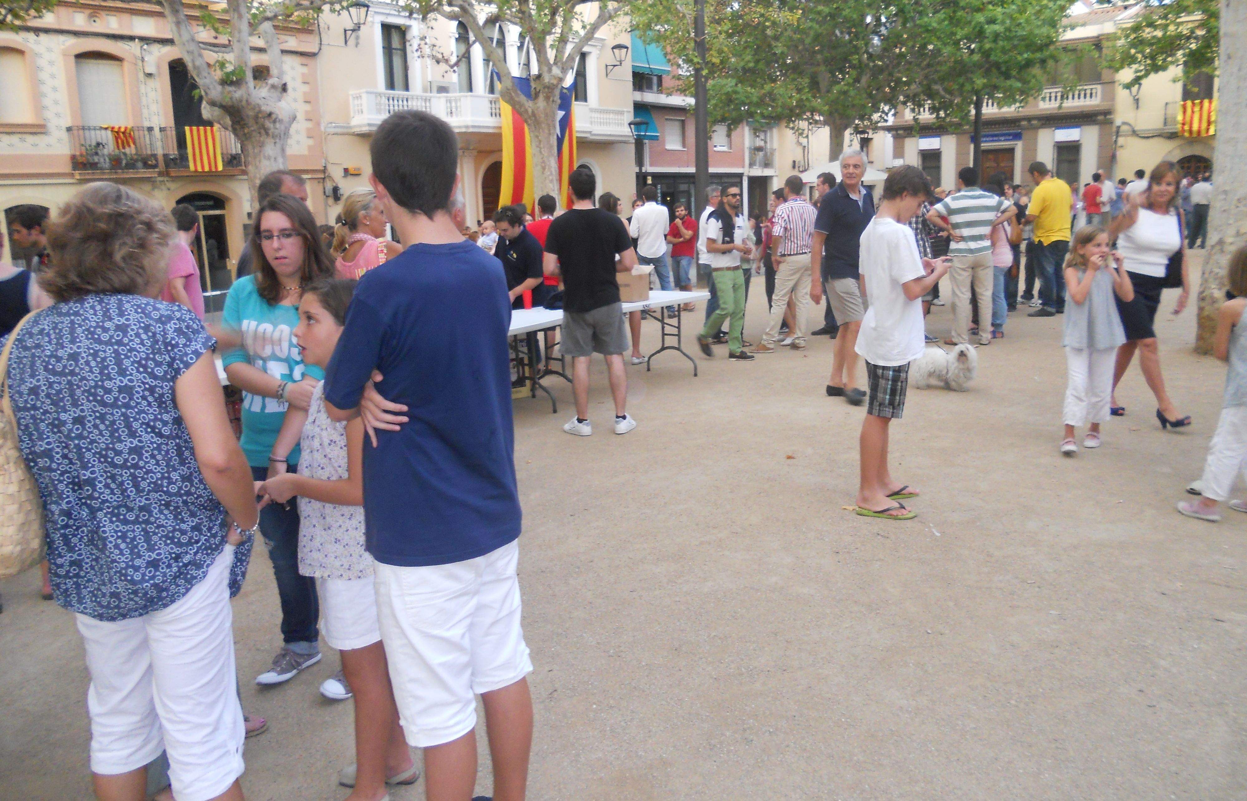 Unes 500 persones van anar a l'acte. FOTO: M.S.