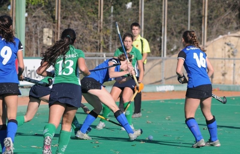 Imatge d'un partit del Junior FC femení de la temporada passada. FOTO: David Fernández