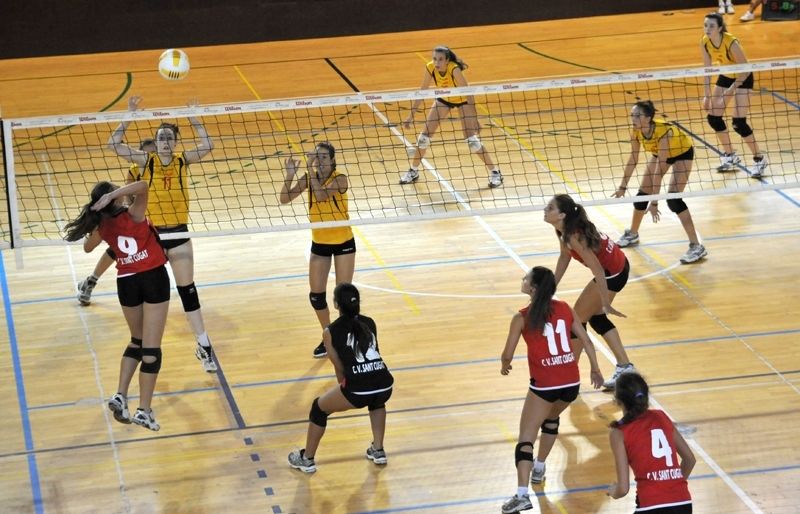 El cadet del CV Sant Cugat ha superat en la final l'ARC. FOTO: Amanda Bernal 