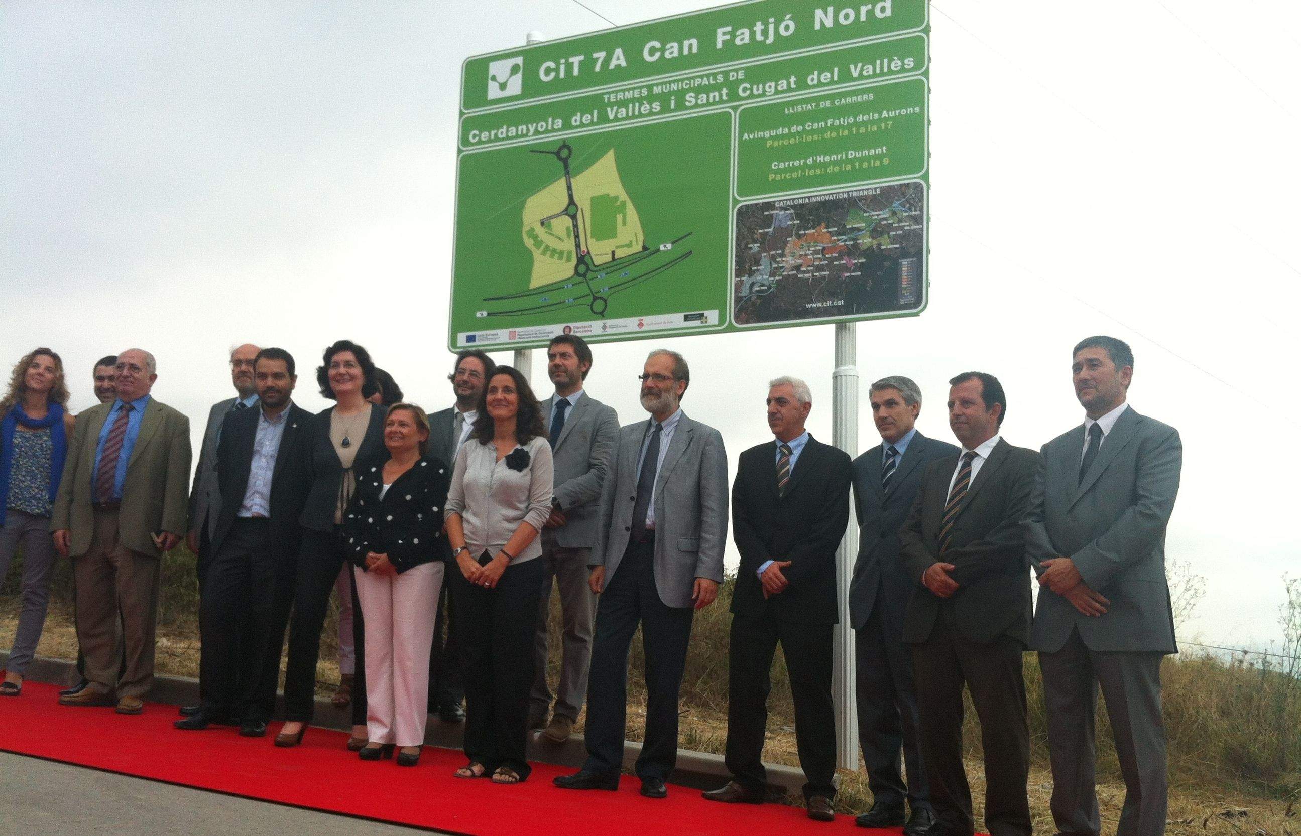 La inauguració oficial ahir a Sant Cugat FOTO: JR Armadàs