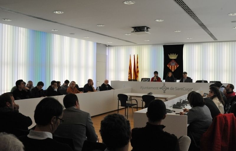 Imatge de la sessió del 18 de gener del 2012. FOTO: Amanda Bernal