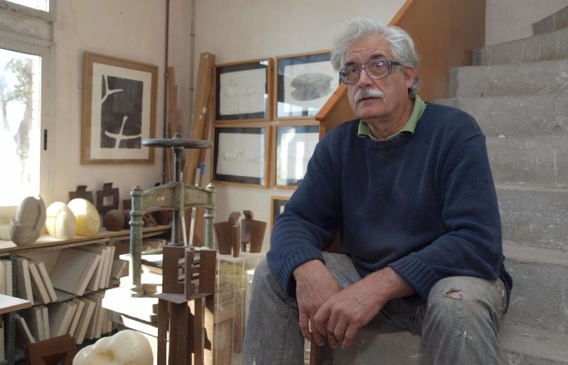 L'artista santcugatenc. FOTO: Artur Ribera