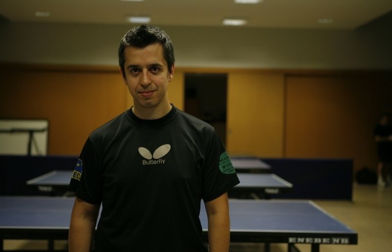 Josep Antón és un dels responsables de l'organització. També és jugador del primer equip. FOTO: Artur Ribera