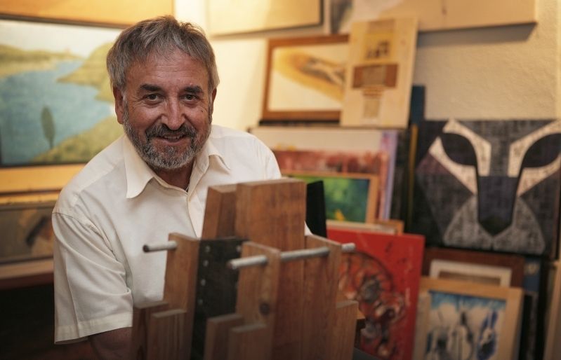 Josep Canals aposta per la força de l'art. FOTO: Artur Ribera