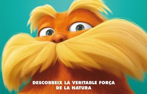 'Lorax, a la recerca de la trúfula perduda' és la primera pel·lícula del cicle de 'Cinema en família'. FOTO: Cedida