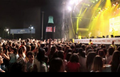 Concert de La Porta dels Somnis de la Festa Major de la Mercè a Barcelona. FOTO: Cedida