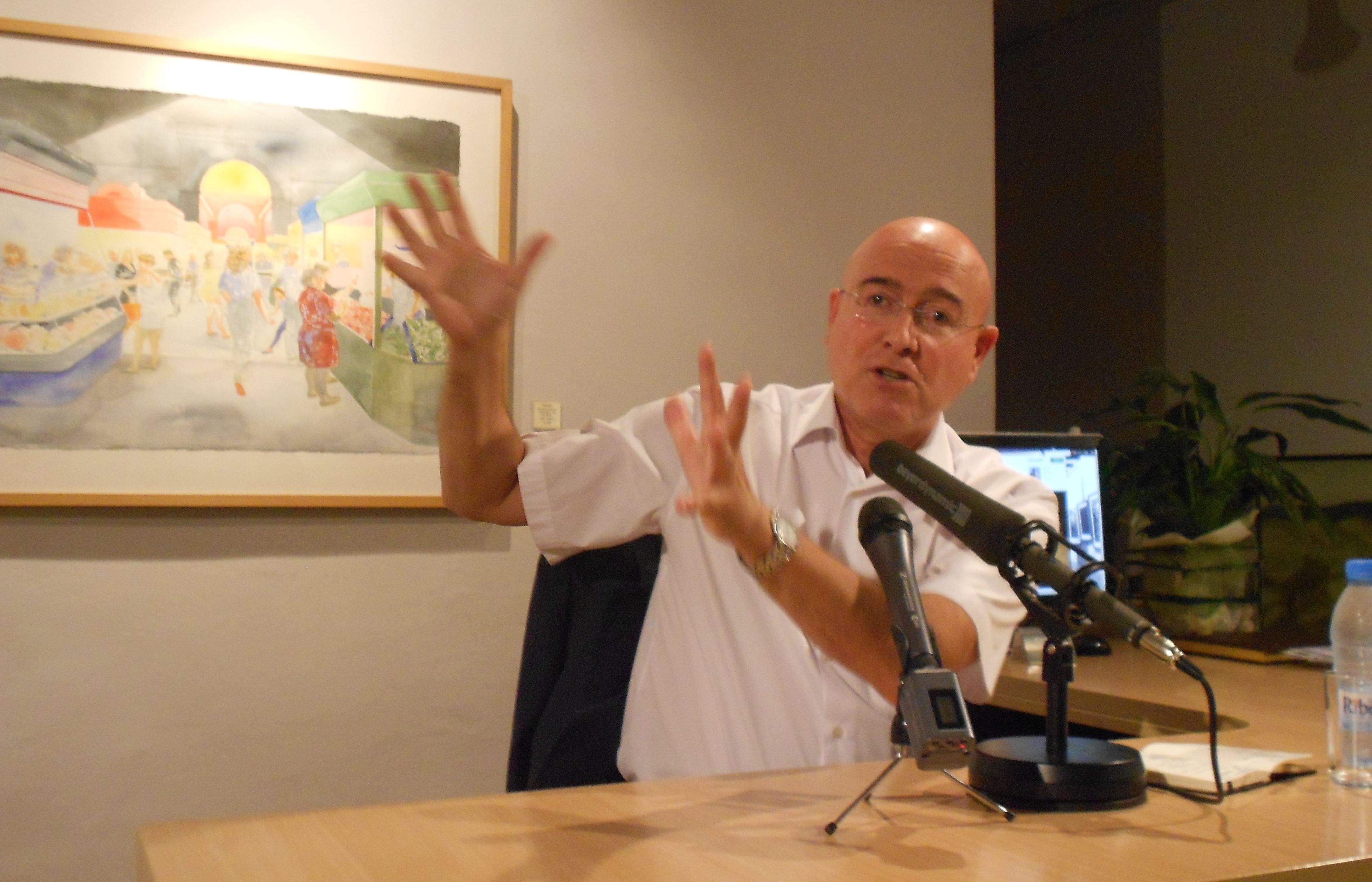 Joan Manuel Tresserras ha remarca la importancia de l'at a la societat. FOTO: Alba Guerrero