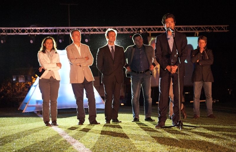 Guillermo Amor en els parlaments. FOTO: Amanda Bernal