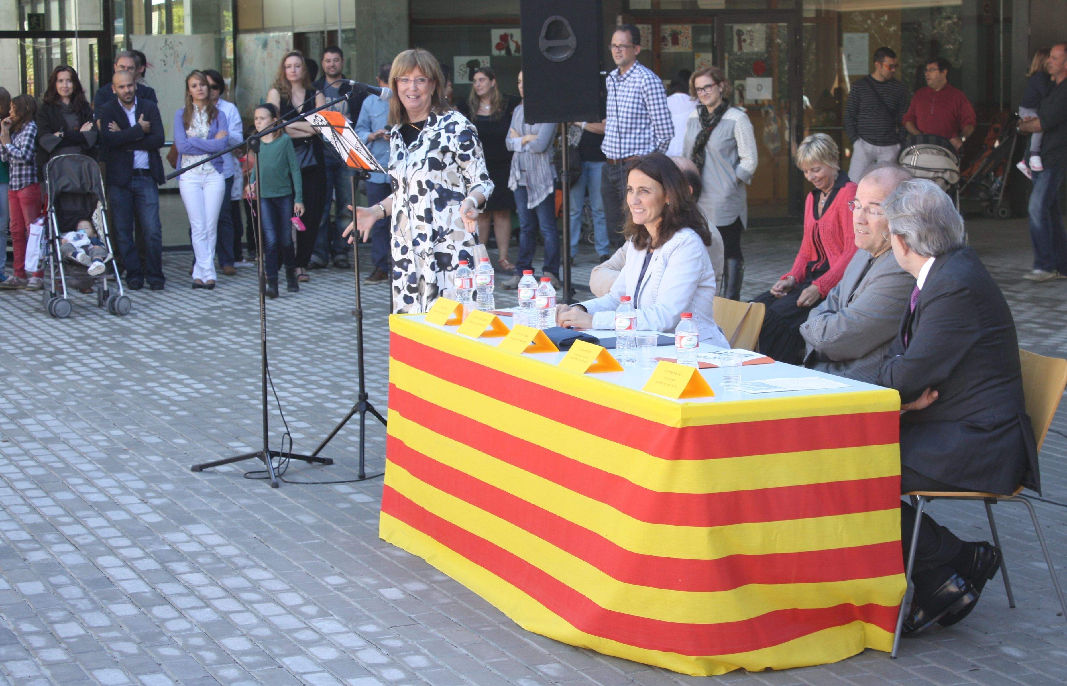La consellera Rigau ha inaugurat oficialment l'ampliació FOTO: JR Armadàs